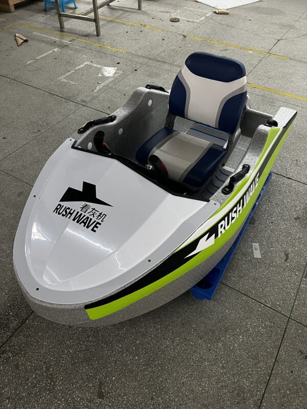 Mini electric karting boat, surfing, multi-functional fishing boat, water sports, water skiing - Image 6