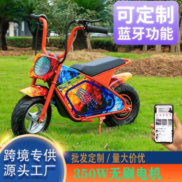 New Phantom Little Hawk Children's Electric Motorcycle 36V 350W Electric Toy Vehicle Playground Taxi Export Product - Image 4