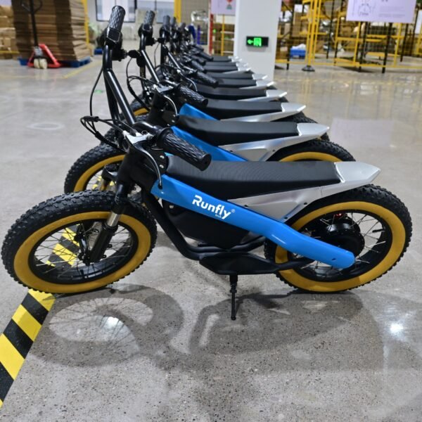 16-inch children's electric scooter, pedal bike, balance vehicle, kids' balance bike, bicycle - Image 2