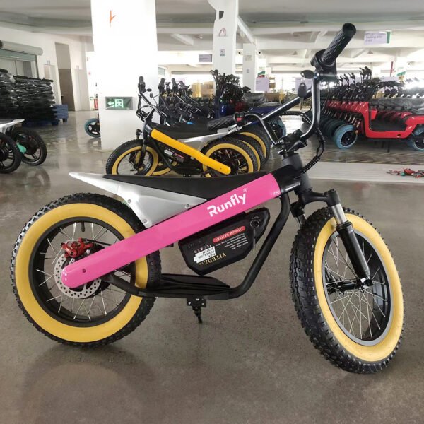 16-inch children's electric scooter, pedal bike, balance vehicle, kids' balance bike, bicycle - Image 4
