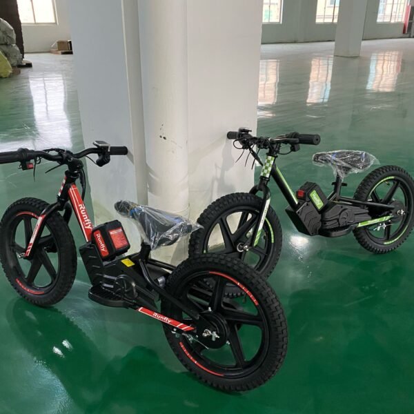 12-inch, children's electric scooter, roller skates, balance bike, bicycle - Image 4