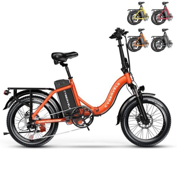 Foldable electric-assisted vehicle, bicycle, aluminum alloy lithium battery, snowmobile, shock absorption, variable - Image 4