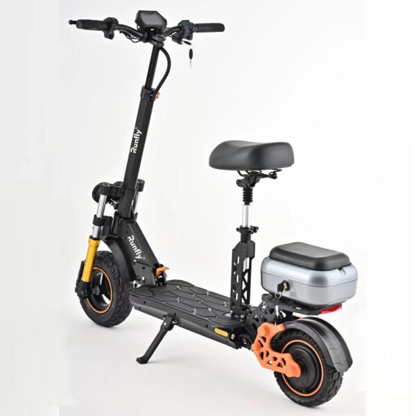 11-inch high-speed electric scooter with trunk, commuter vehicle, electric bike - Image 4