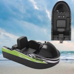 Mini electric kart jet boat with high speed of 15KW EPP body watercraft for adults, outdoor water park for the whole family