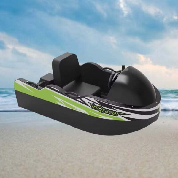 Mini electric kart jet boat with high speed of 15KW EPP body watercraft for adults, outdoor water park for the whole family - Image 2