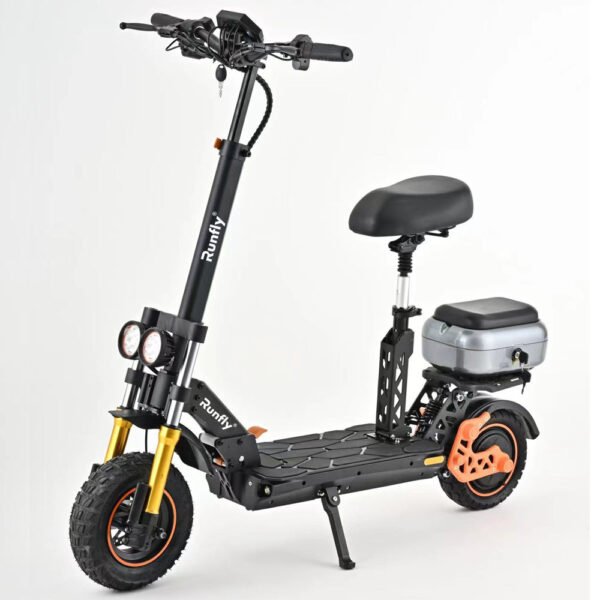 11-inch high-speed electric scooter with trunk, commuter vehicle, electric bike - Image 2